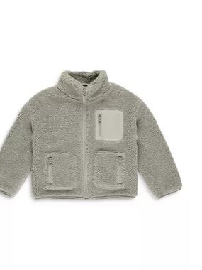 Rylee + Cru Felix Fleece Jacket Boys Size 6-12 Months Cozy Zip Up